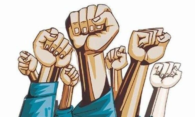 मांगे ना माने जाने पर आंदोलन की चेतावनी मांगे ना माने जाने पर आंदोलन की चेतावनी