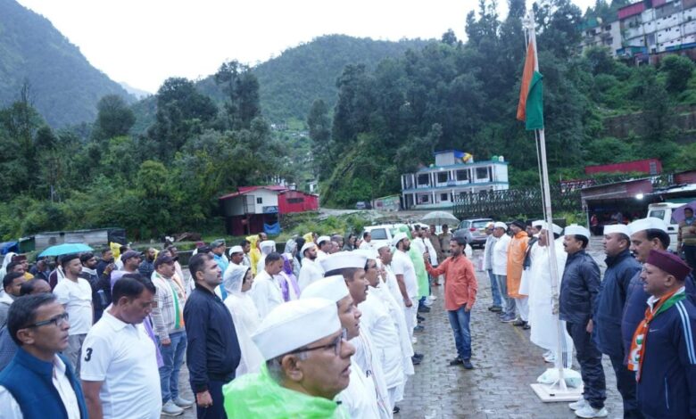 श्री केदारनाथ धाम प्रतिष्ठा रक्षा यात्रा का शुभारम्भ